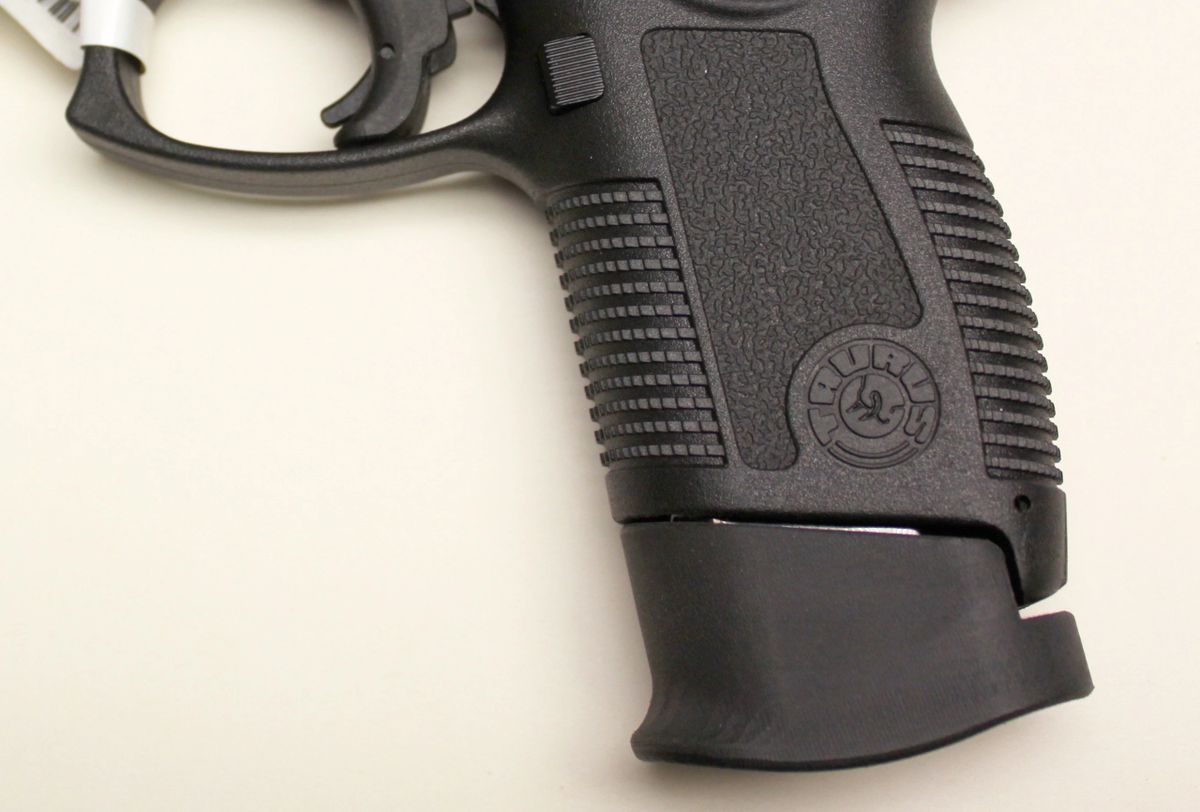 Taurus PT638 Pro SA, .380 caliber, Grip Extension by AdamsGrips